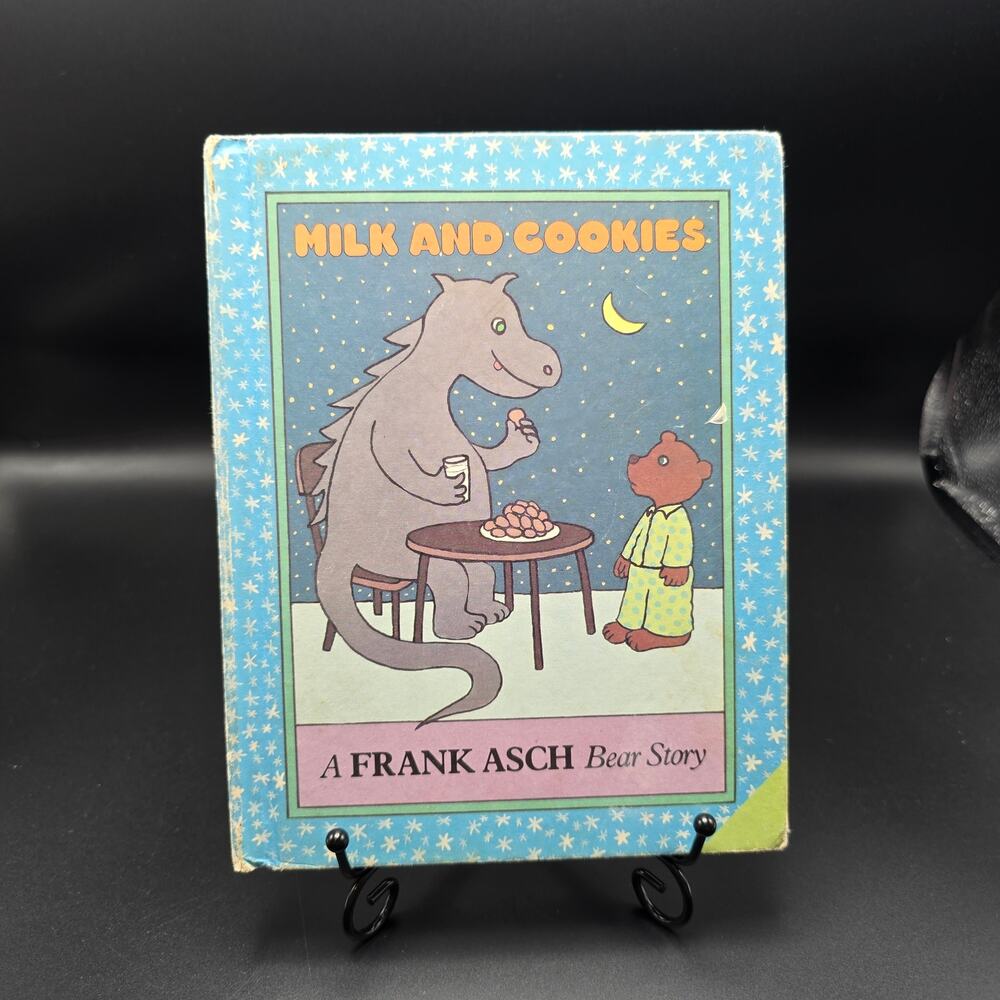 Vintage 1982 Milk and Cookies-Bear Story by Asch